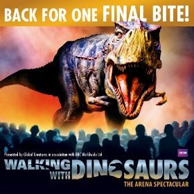 Walking with hot sale dinosaurs o2