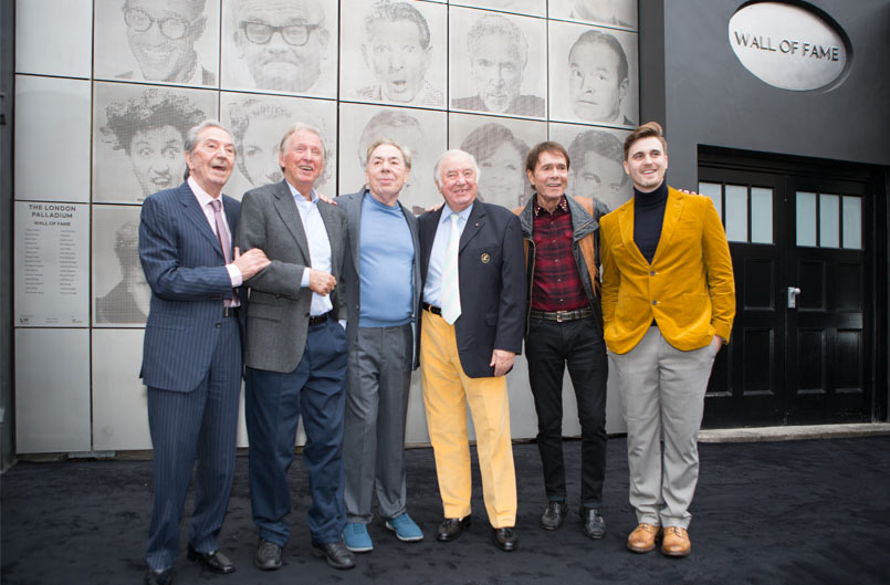 The London Palladium Wall of Fame